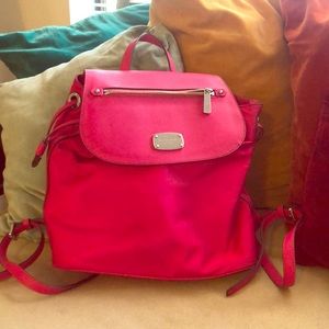 Michael Kors Pink Backpack